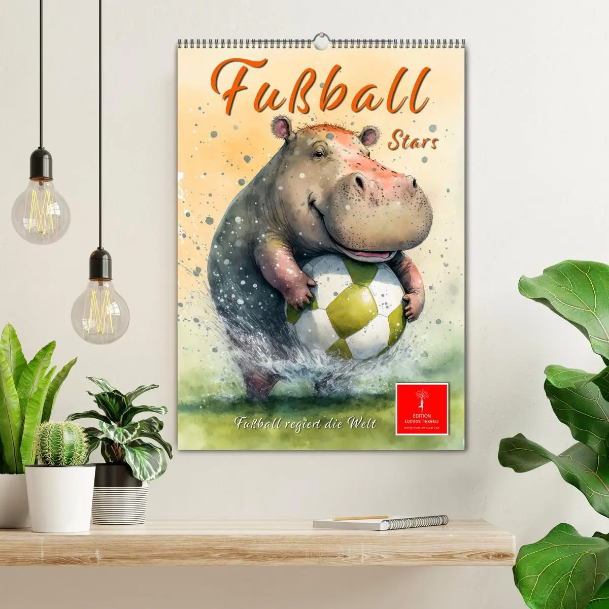 Bild: 9783516329933 | Fußball Stars - Fußball regiert die Welt (Wandkalender 2026 DIN A2...