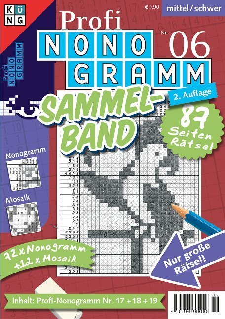 Cover: 9783906009933 | Profi-Nonogramm 3er-Band Nr. 6. Nr.6 | Taschenbuch | 108 S. | Deutsch