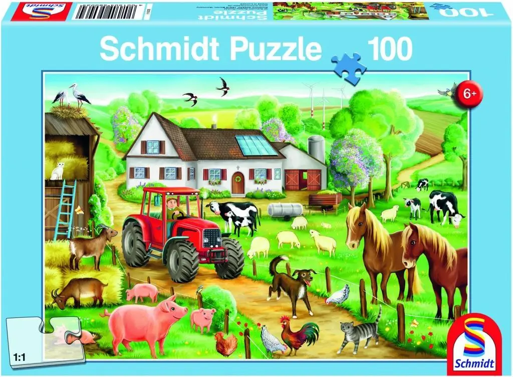 Bild: 4001504560034 | Fröhlicher Bauernhof, 100 Teile | Spiel | 56003 | Deutsch | 2011