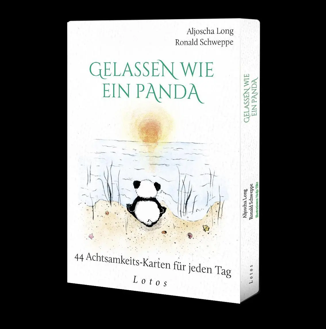 Bild: 4250939500034 | Gelassen wie ein Panda. 44 Achtsamkeits-Karten für jeden Tag | Box