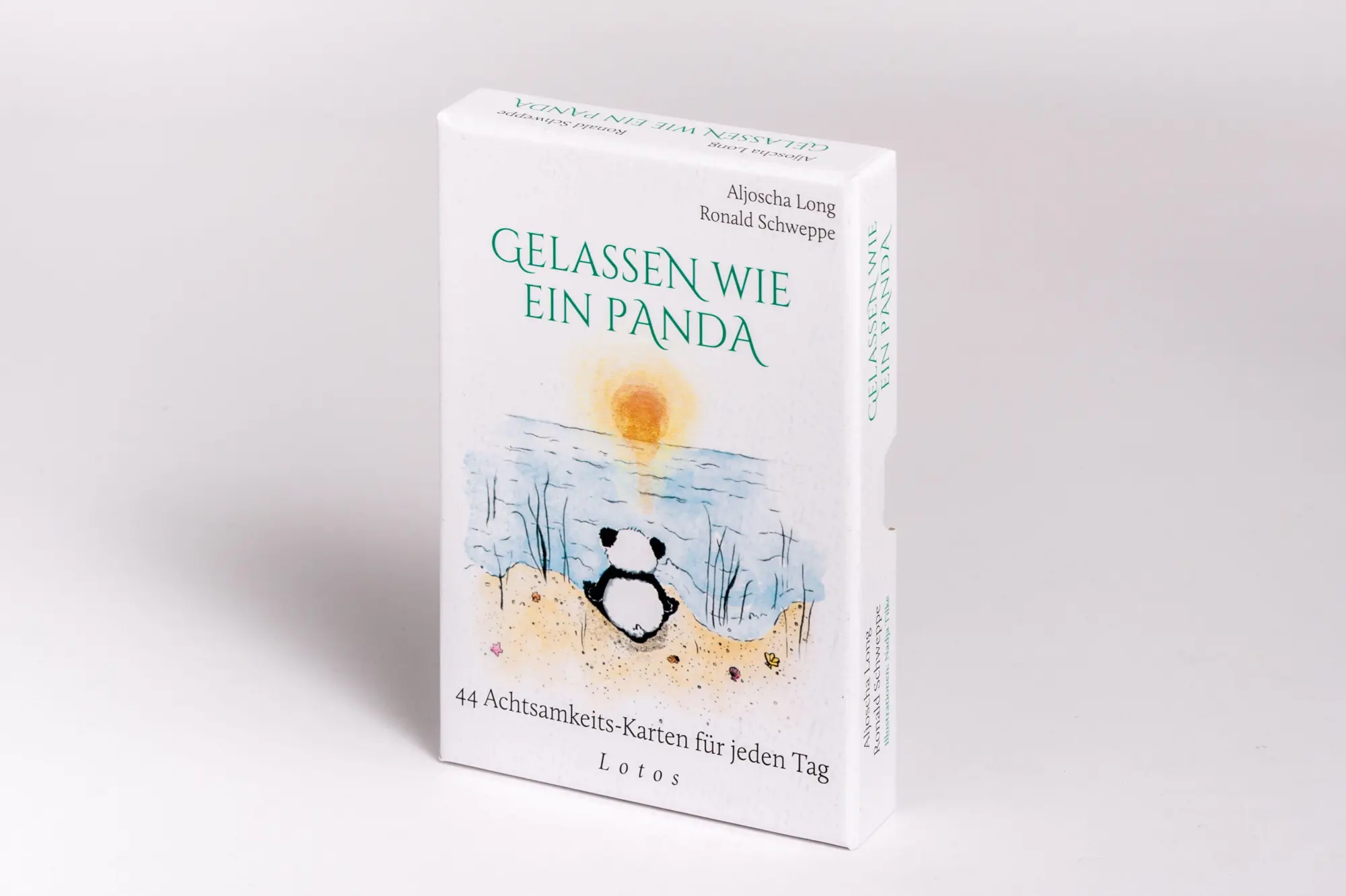 Bild: 4250939500034 | Gelassen wie ein Panda. 44 Achtsamkeits-Karten für jeden Tag | Box