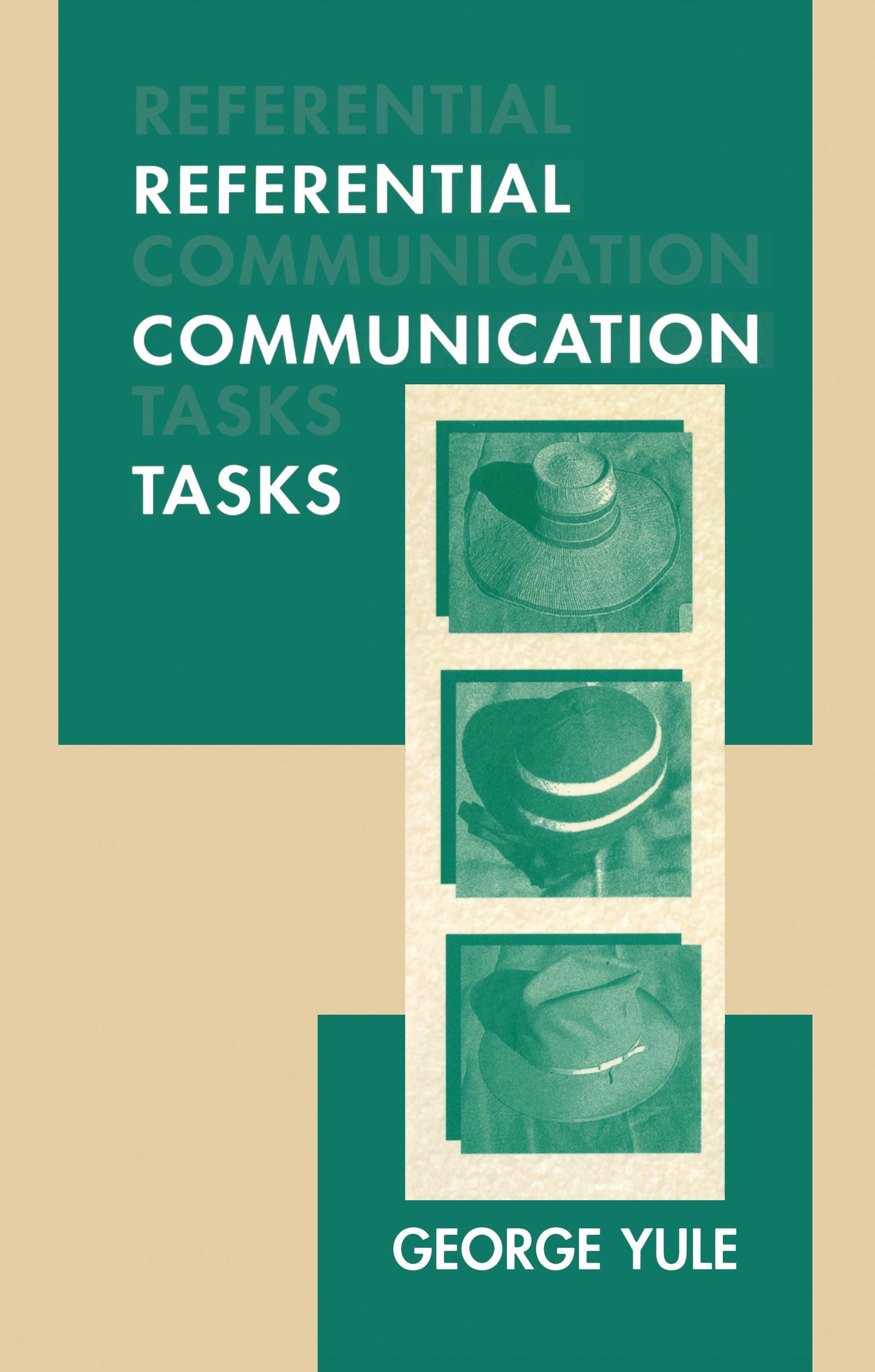 Referential Communication Tasks  George Yule  Buch  Second Language Acquisition Research Series  Englisch  1997 - Yule, George