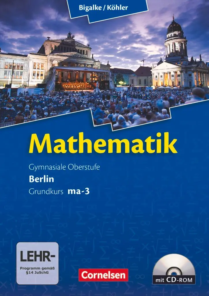 Cover: 9783060400034 | Mathematik Sekundarstufe 2 Grundkurs ma-3 Qualifikationsphase....
