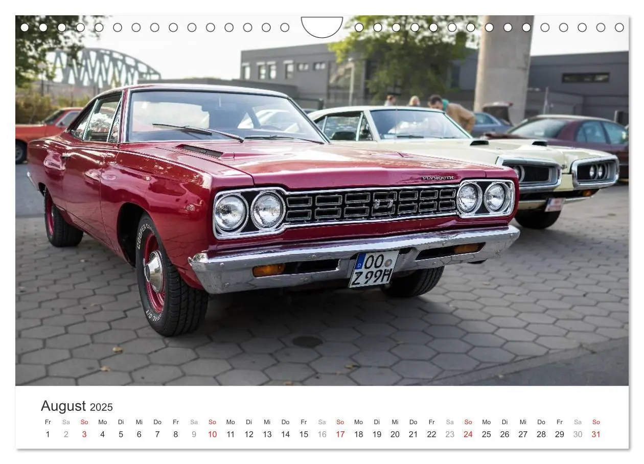 Bild: 9783435640034 | Amerikanische Oldtimer - Vintage US Cars auf Hamburgs Straßen...