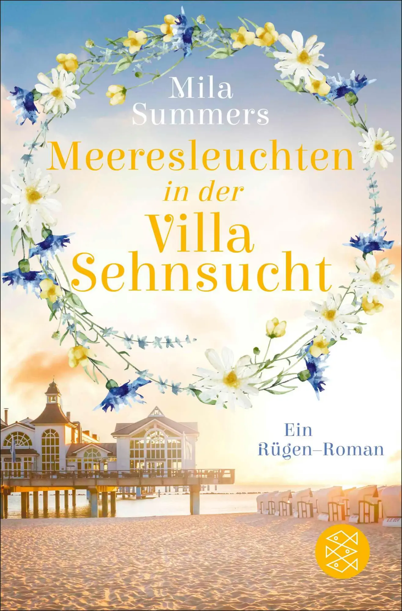 Cover: 9783596710034 | Meeresleuchten in der Villa Sehnsucht | Ein Rügen-Roman | Mila Summers