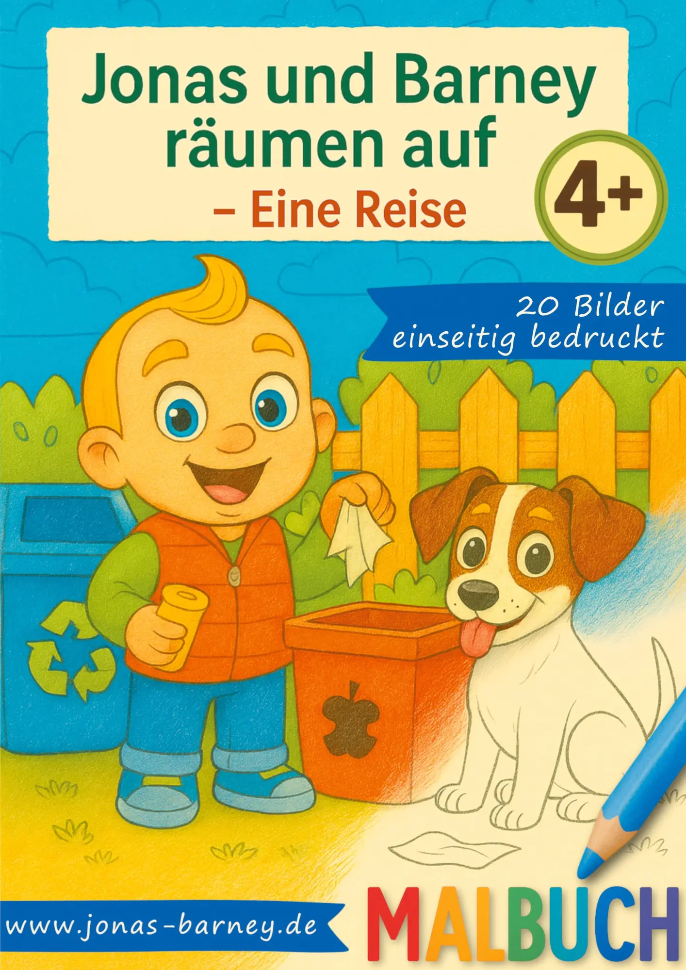 Cover: 9783695190034 | Jonas und Barney räumen auf | Eine Reise | Jens Richter | Taschenbuch