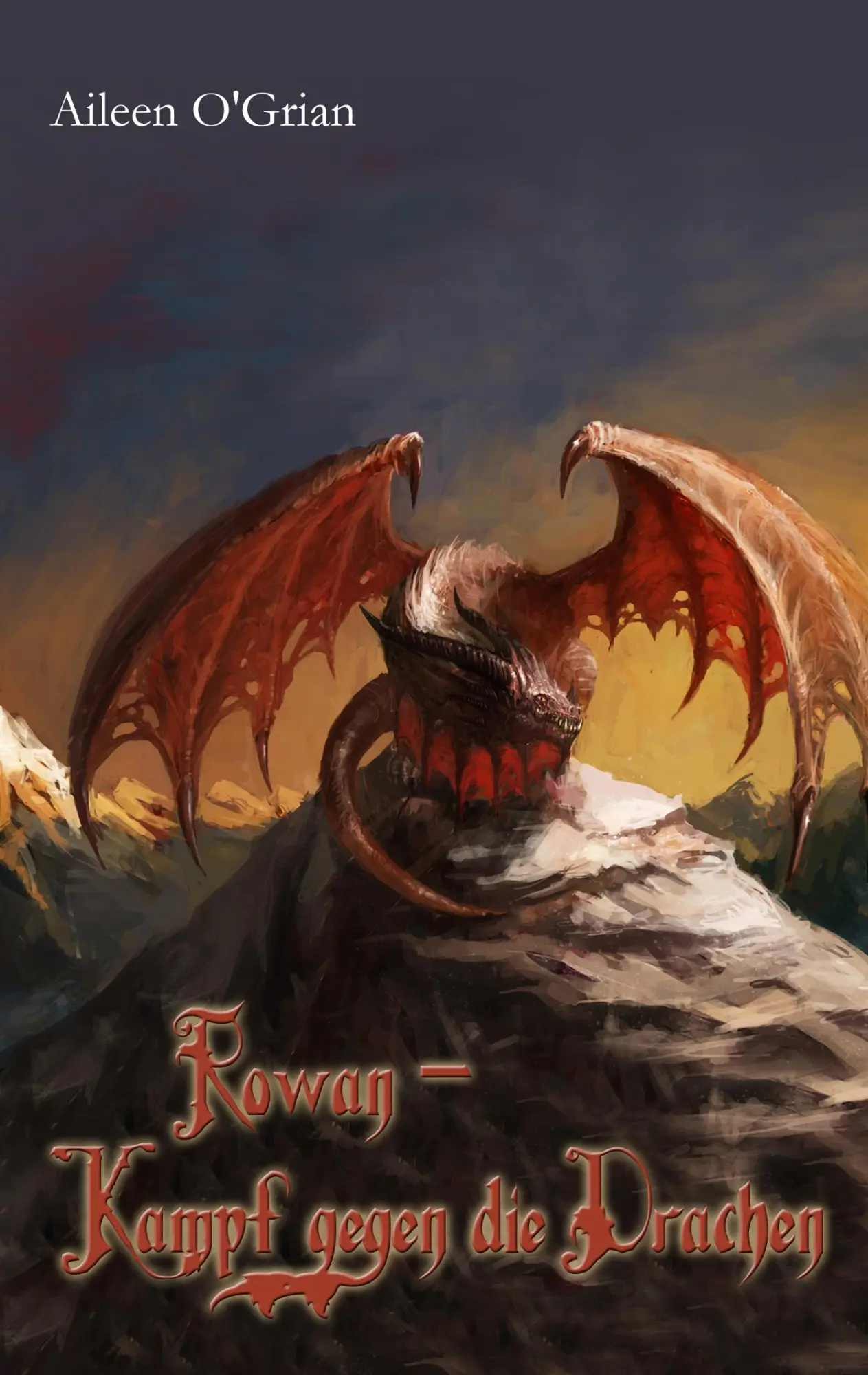 Cover: 9783741240034 | Rowan - Kampf gegen die Drachen | Aileen O'Grian | Taschenbuch | 2016