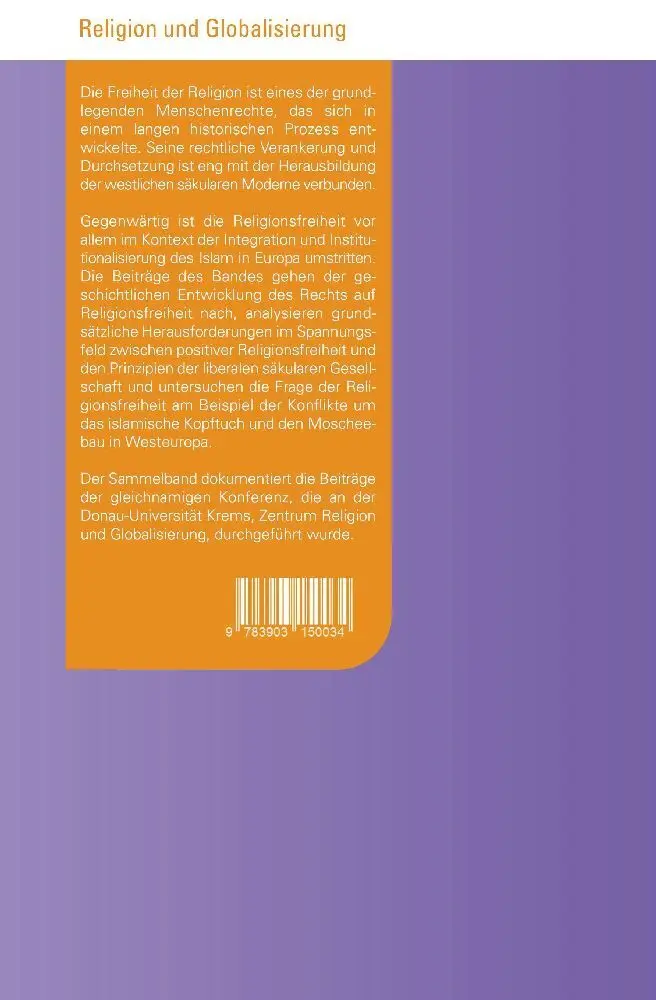 Bild: 9783903150034 | Die Freiheit der Religion | Ernst Fürlinger | Taschenbuch | Deutsch Bild: 9783903150034 | Die Freiheit der Religion | Ernst Fürlinger | Taschenbuch | Deutsch