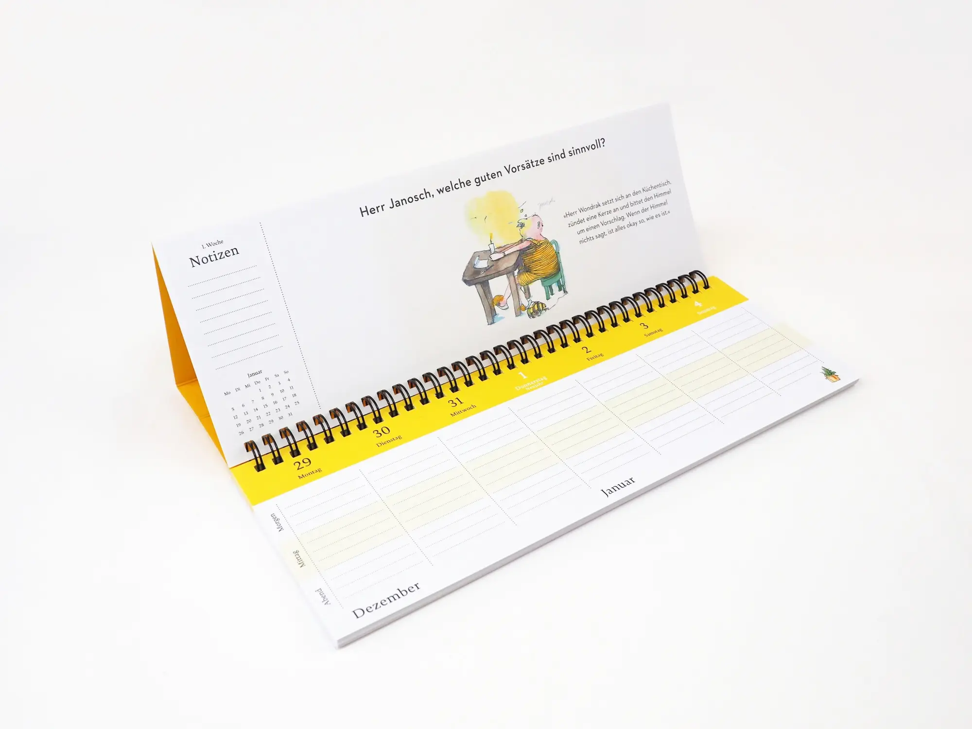 Bild: 4262461870134 | Wondrak für alle Lebenslagen. Tischkalender 2026 | Janosch | Kalender