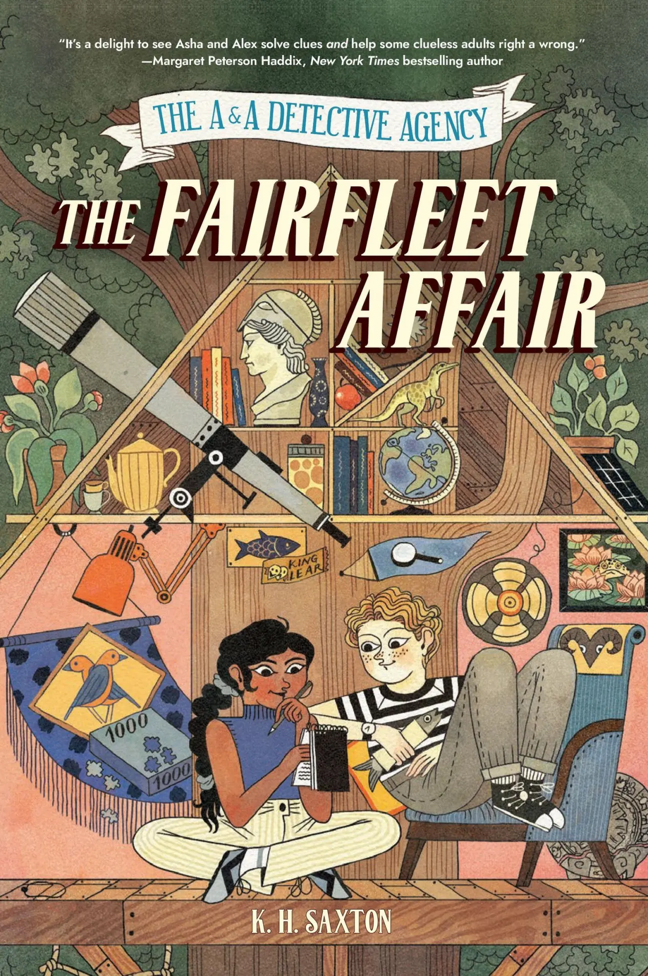 Cover: 9781454950134 | The A&amp;A Detective Agency: The Fairfleet Affair | K. Saxton H. | Buch