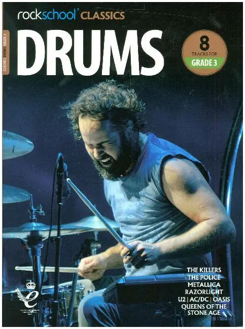 Cover: 9781789360134 | Rockschool Classics Drums Grade 3 (2018) | With audio-online | Buch