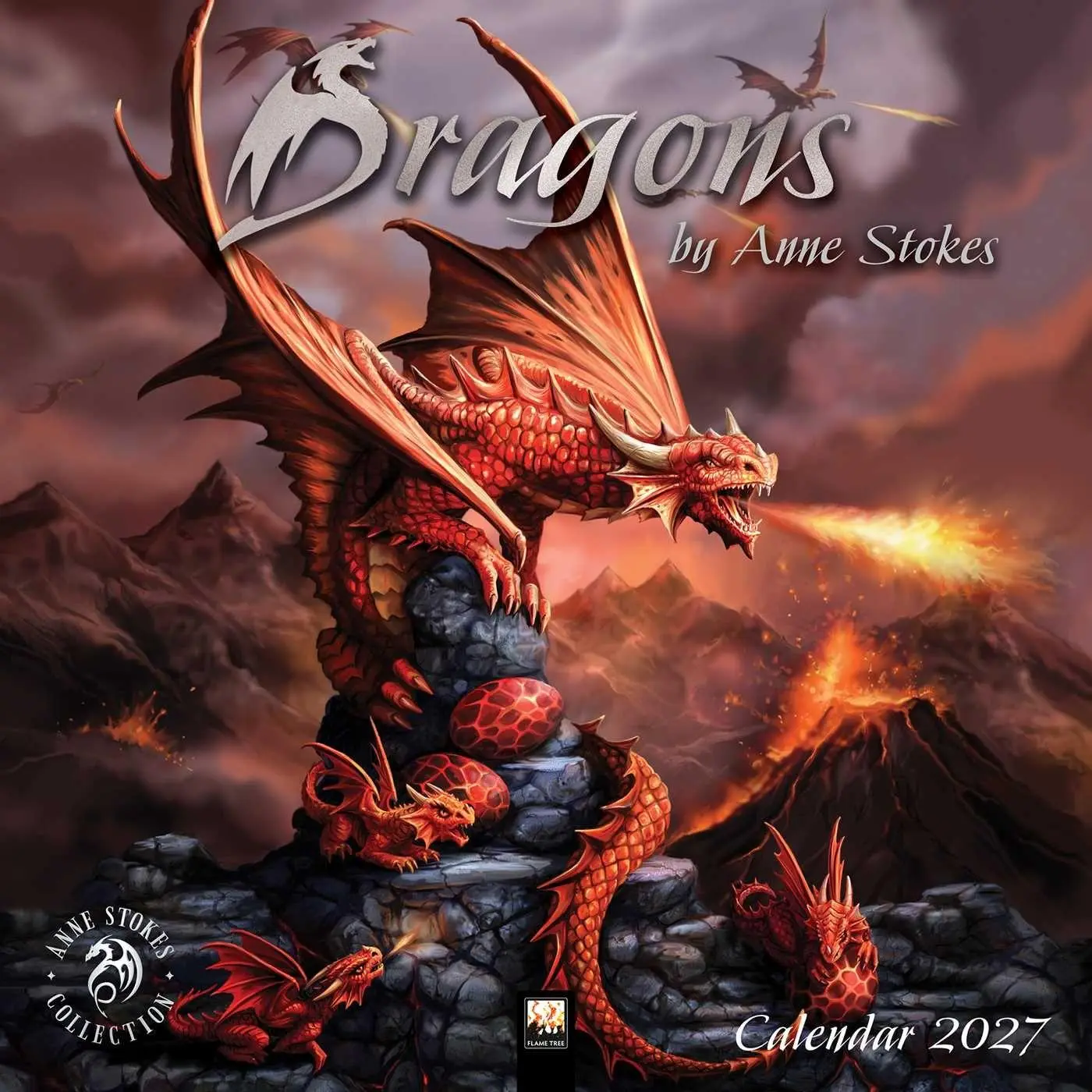 Cover: 9781806940134 | Dragons by Anne Stokes - Drachen von Anne Stokes 2027 - Original...