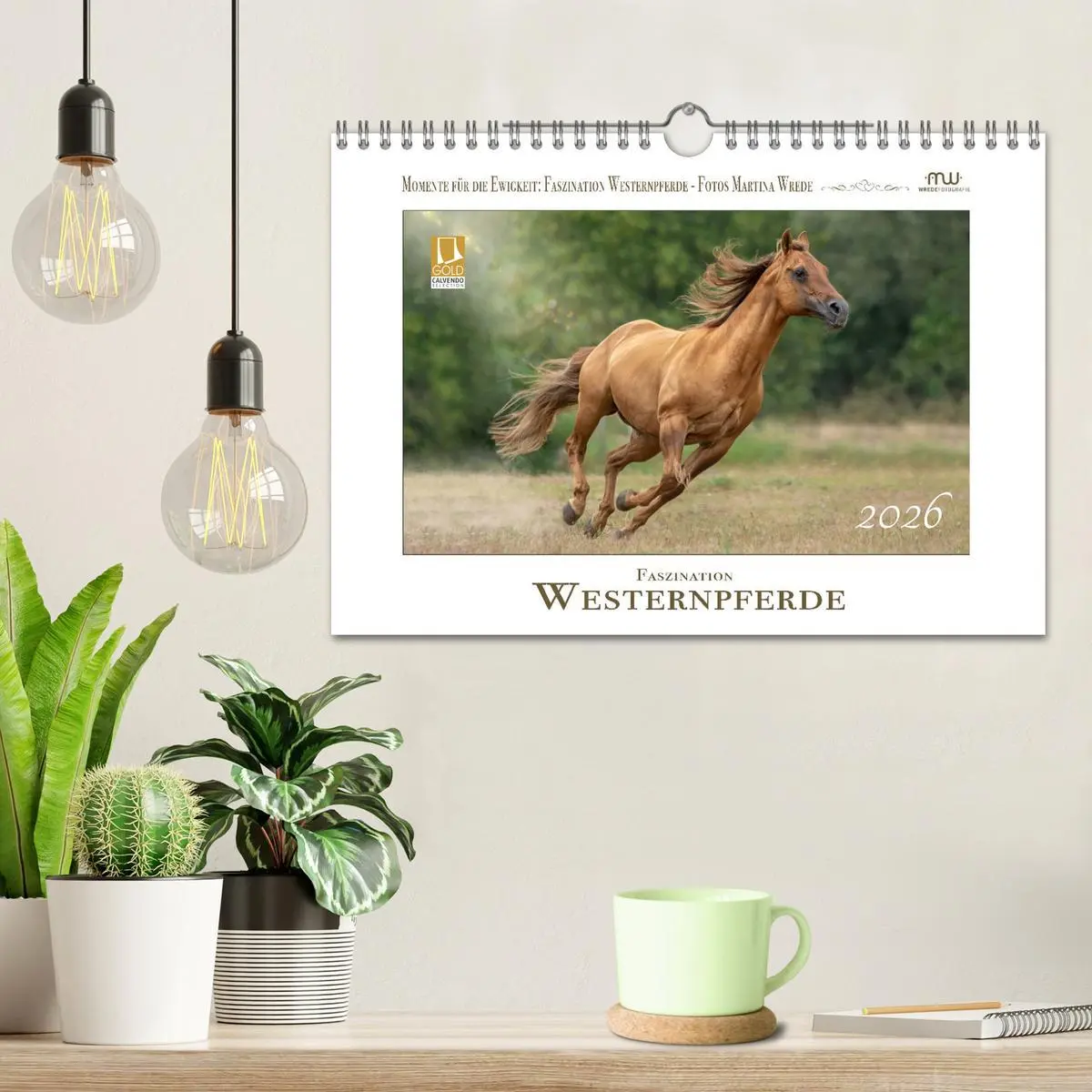 Bild: 9783457650134 | Faszination Westernpferde (Wandkalender 2026 DIN A4 quer), CALVENDO...