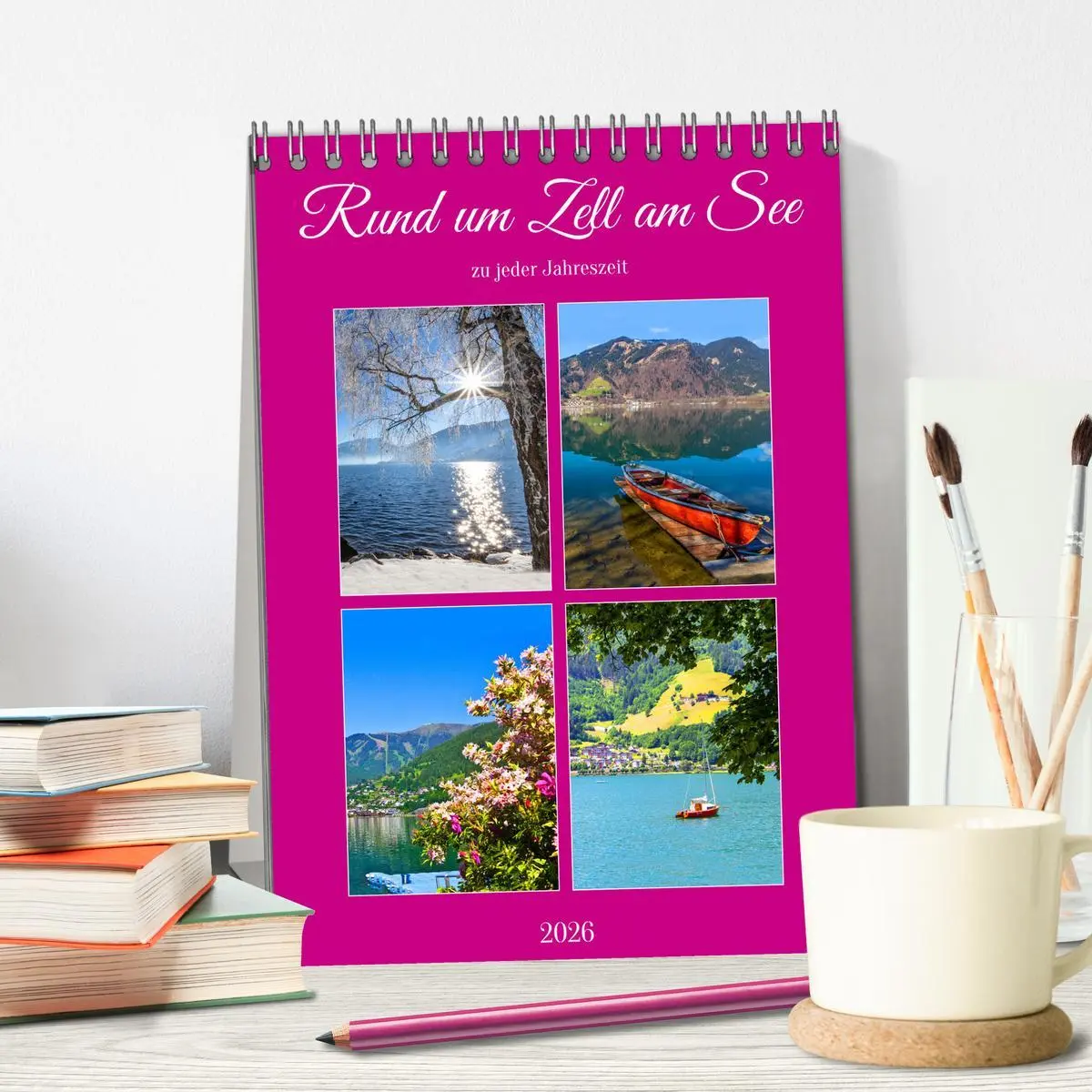 Bild: 9783516290134 | Rund um Zell am See (Tischkalender 2026 DIN A5 hoch), CALVENDO...