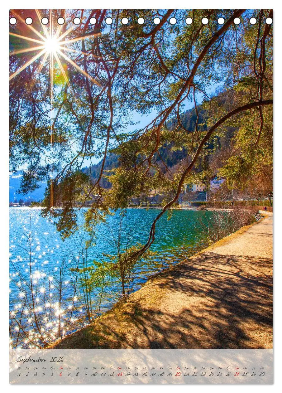 Bild: 9783516290134 | Rund um Zell am See (Tischkalender 2026 DIN A5 hoch), CALVENDO...