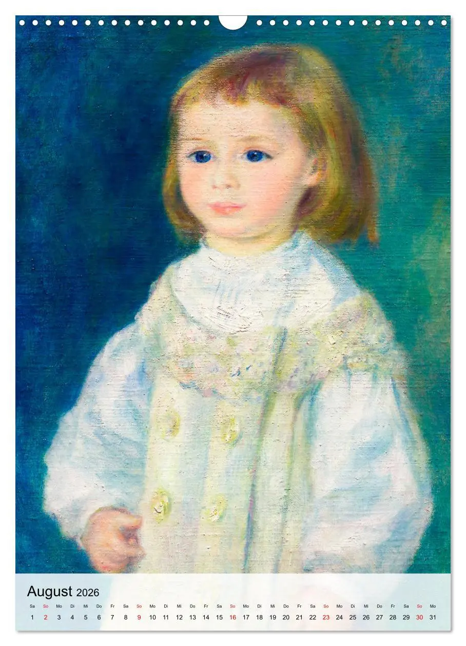 Bild: 9783516500134 | Die kleinen Musen des Monsieur Renoir (Wandkalender 2026 DIN A3...