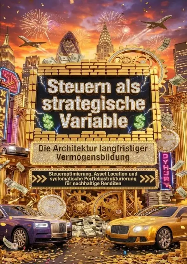 Cover: 9783565180134 | Steuern als strategische Variable: Die Architektur langfristiger...