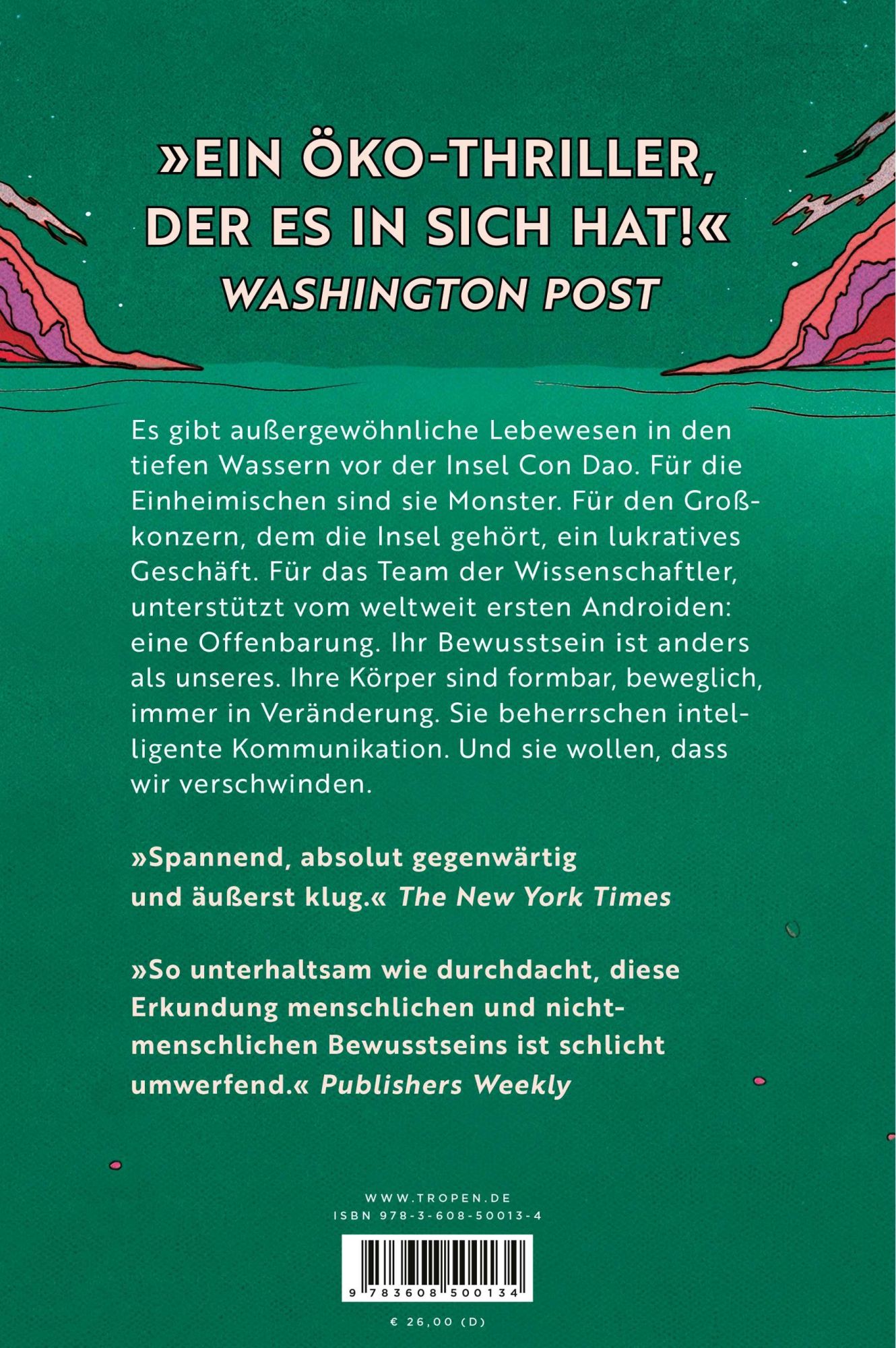 Rückseite: 9783608500134 | Die Stimme der Kraken | Ray Nayler | Buch | 464 S. | Deutsch | 2024