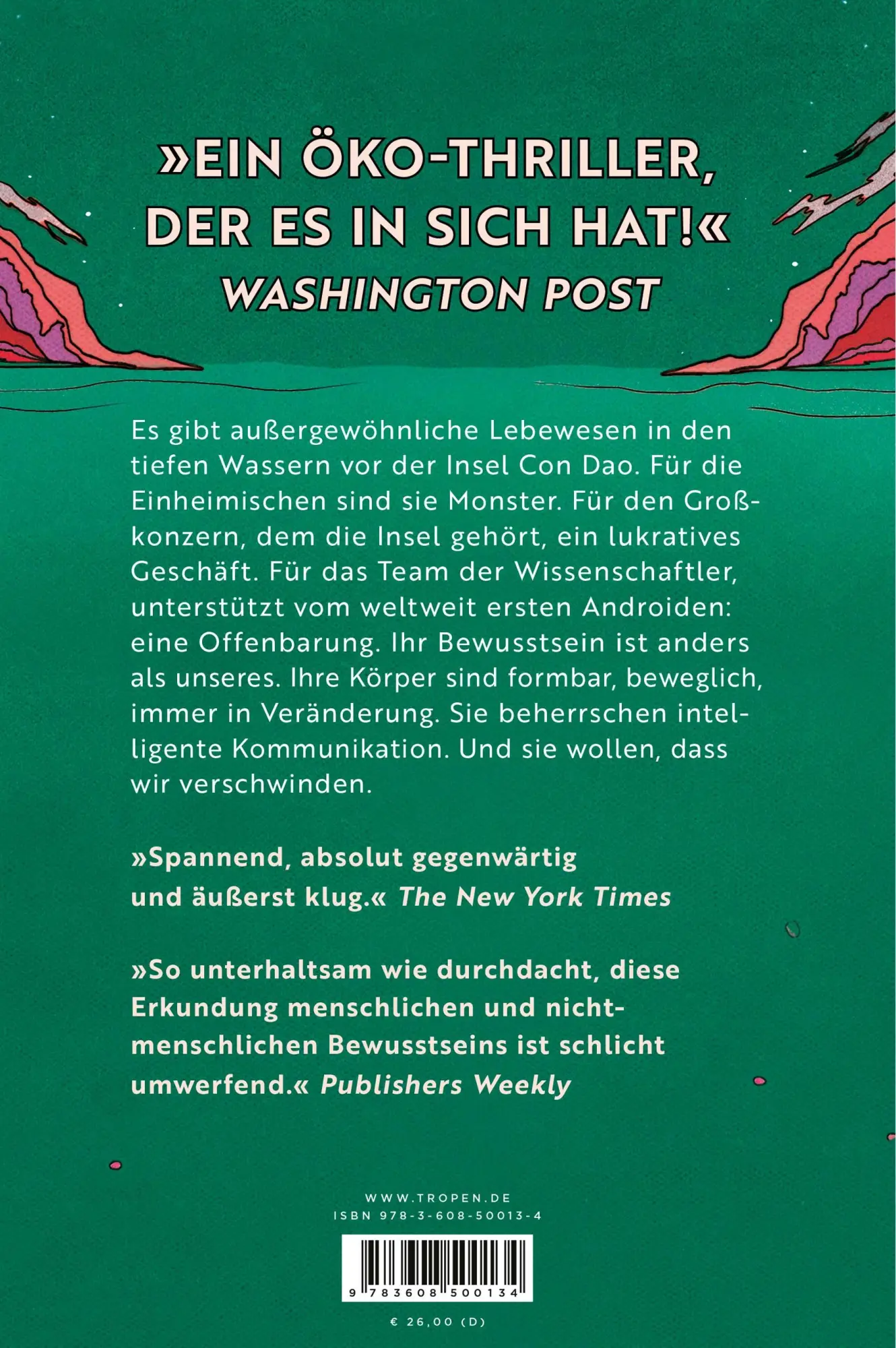 Rückseite: 9783608500134 | Die Stimme der Kraken | Ray Nayler | Buch | 464 S. | Deutsch | 2024