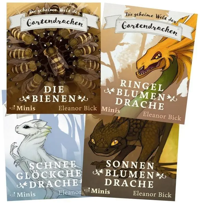 Cover: 9783961940134 | Die geheime Welt der Gartendrachen. Box.2 | Eleanor Bick | Bundle