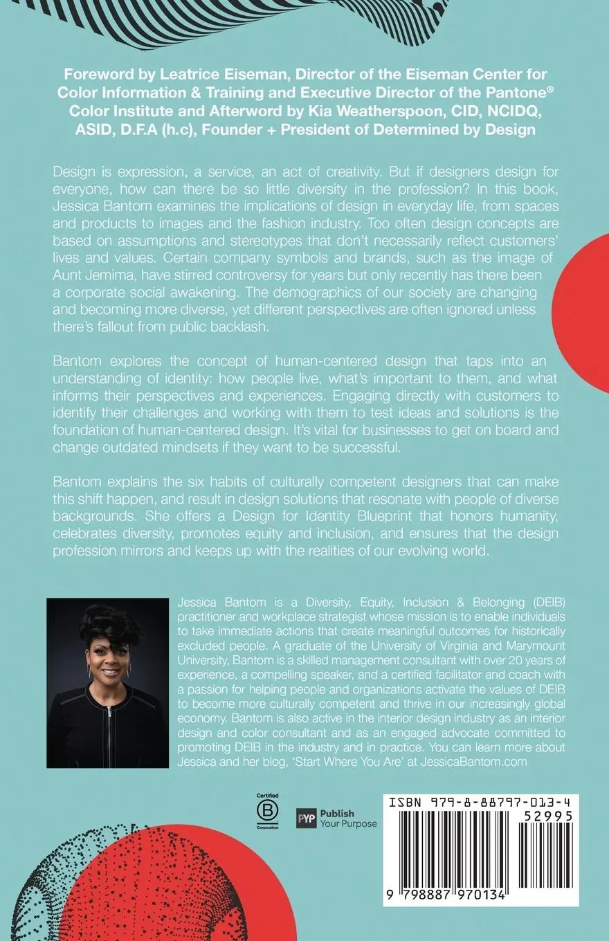 Rückseite: 9798887970134 | Design For Identity | How to Design Authentically for a Diverse World