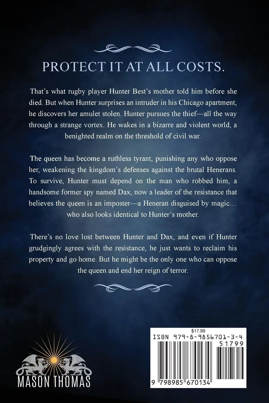 Rückseite: 9798985670134 | The Witchstone Amulet | Mason Thomas | Taschenbuch | Englisch | 2023