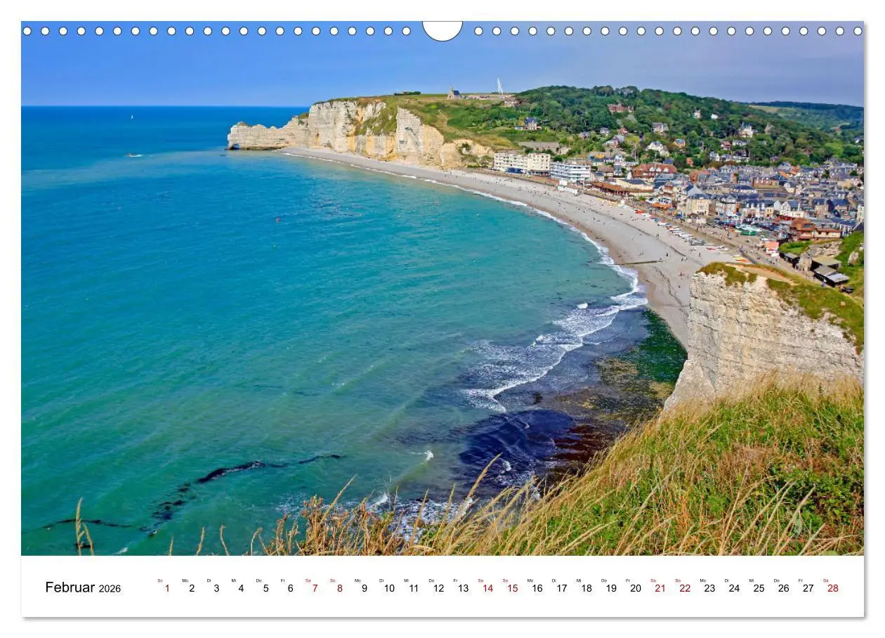 Bild: 9783457640234 | Normandie - zwischen Land und Meer (Wandkalender 2026 DIN A3 quer),...
