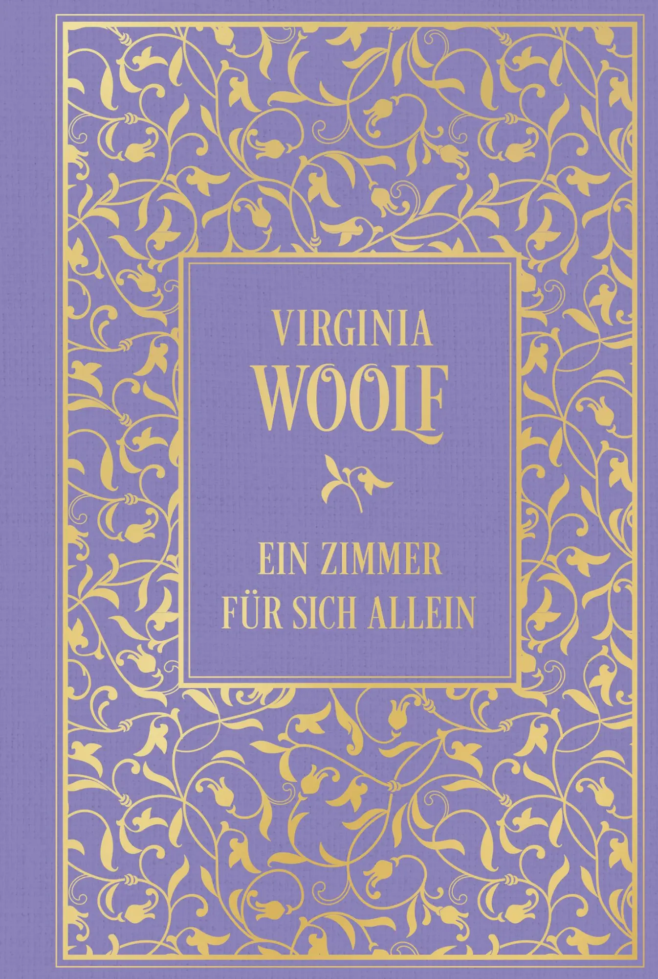 Cover: 9783690430234 | Ein Zimmer für sich allein | Leinen mit Goldprägung | Virginia Woolf