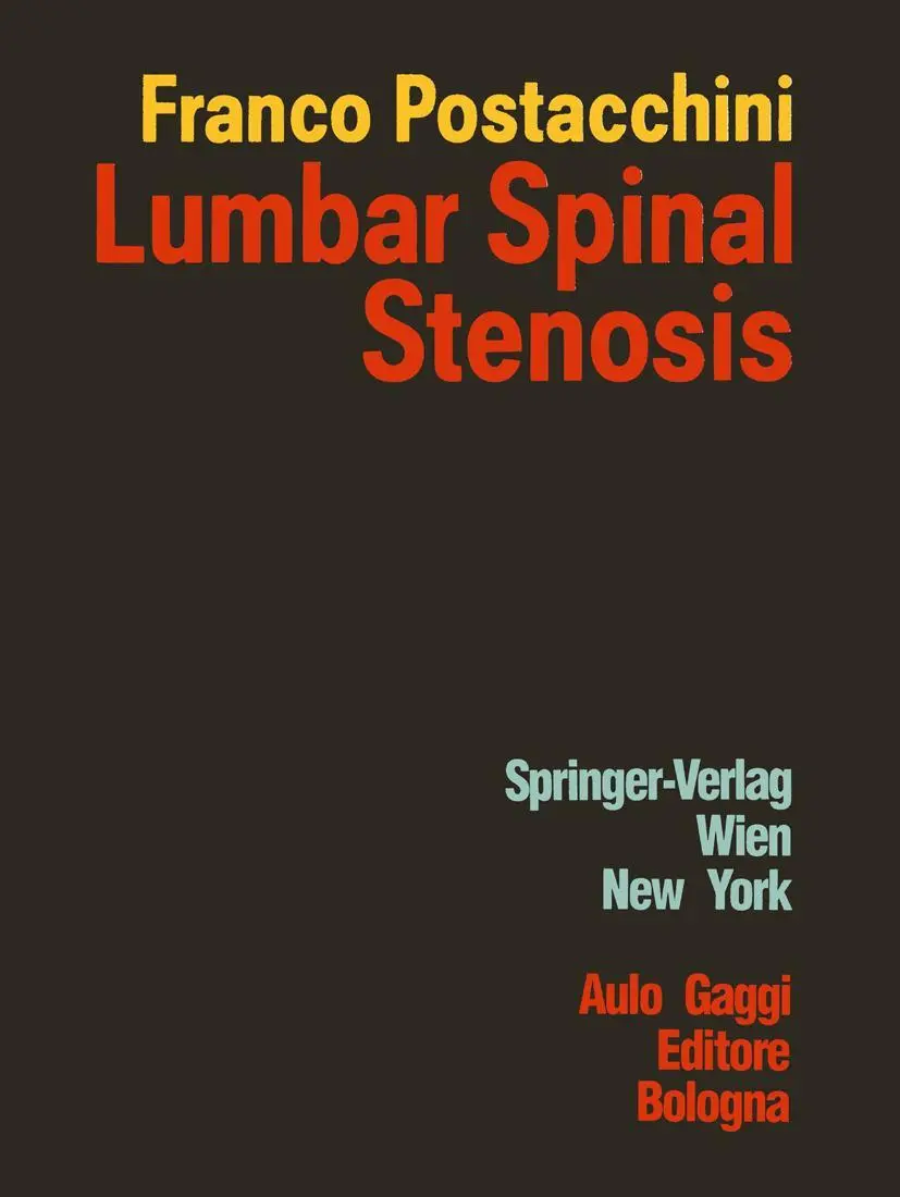 Cover: 9783709190234 | Lumbar Spinal Stenosis | Franco Postacchini | Taschenbuch | 230 S.