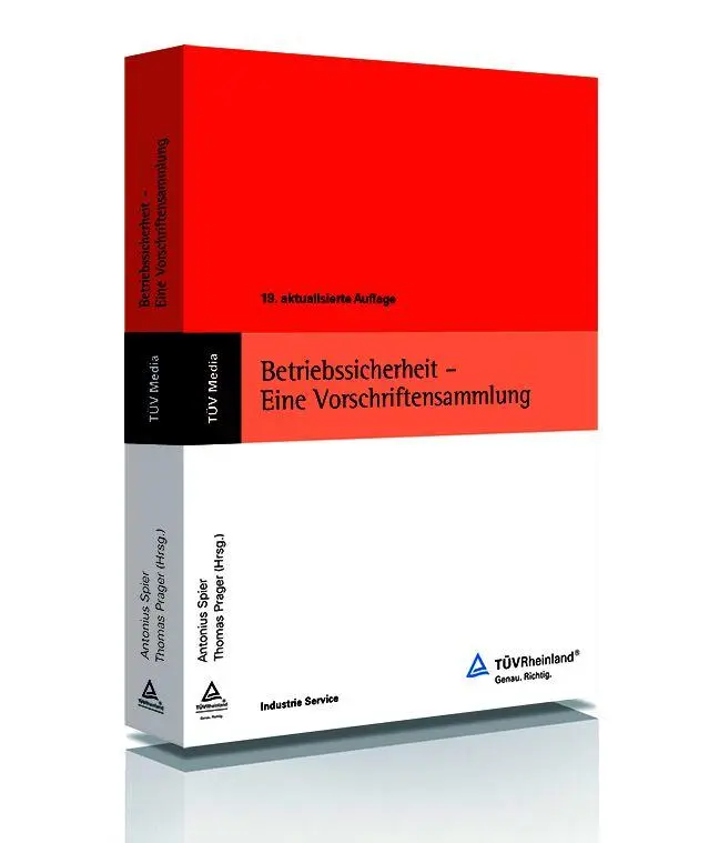Cover: 9783740610234 | Betriebssicherheit - Eine Vorschriftensammlung | Spier (u. a.) | Buch