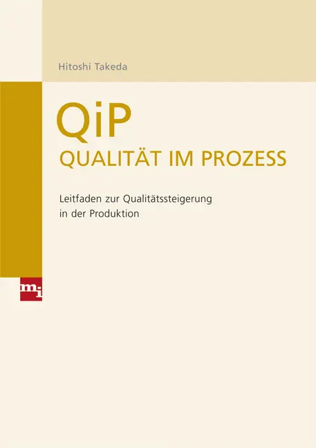 Cover: 9783868800234 | QiP - Qualität im Prozess | Hitoshi Takeda | Buch | 239 S. | Deutsch