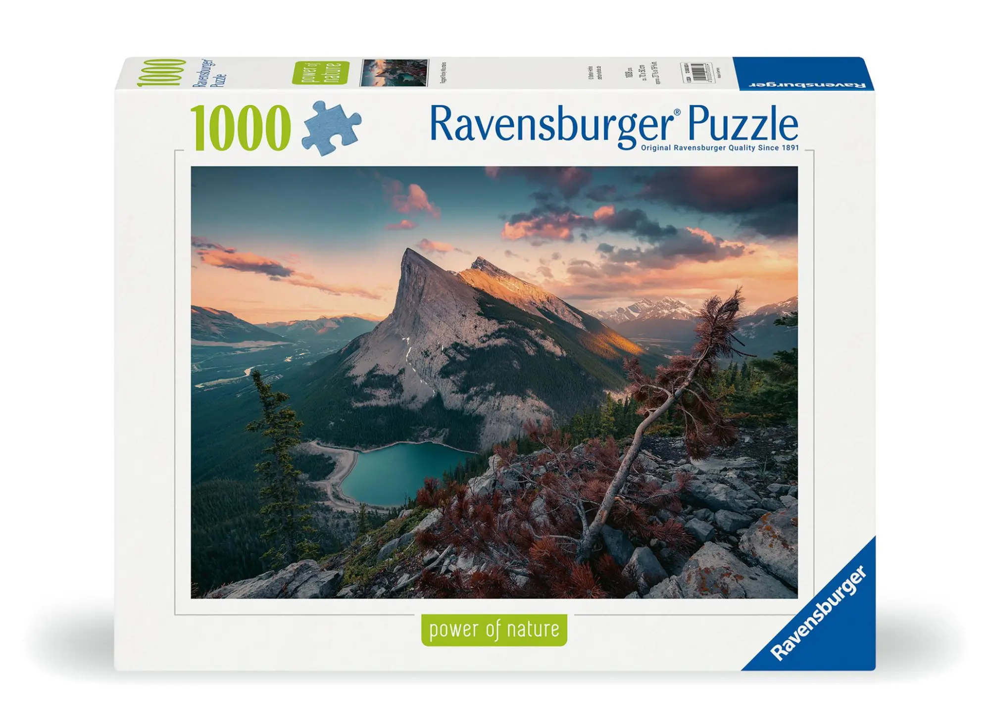Cover: 4005555000334 | Erwachsenenpuzzle 1000 Teile - Abends in den Rocky Mountains | Spiel