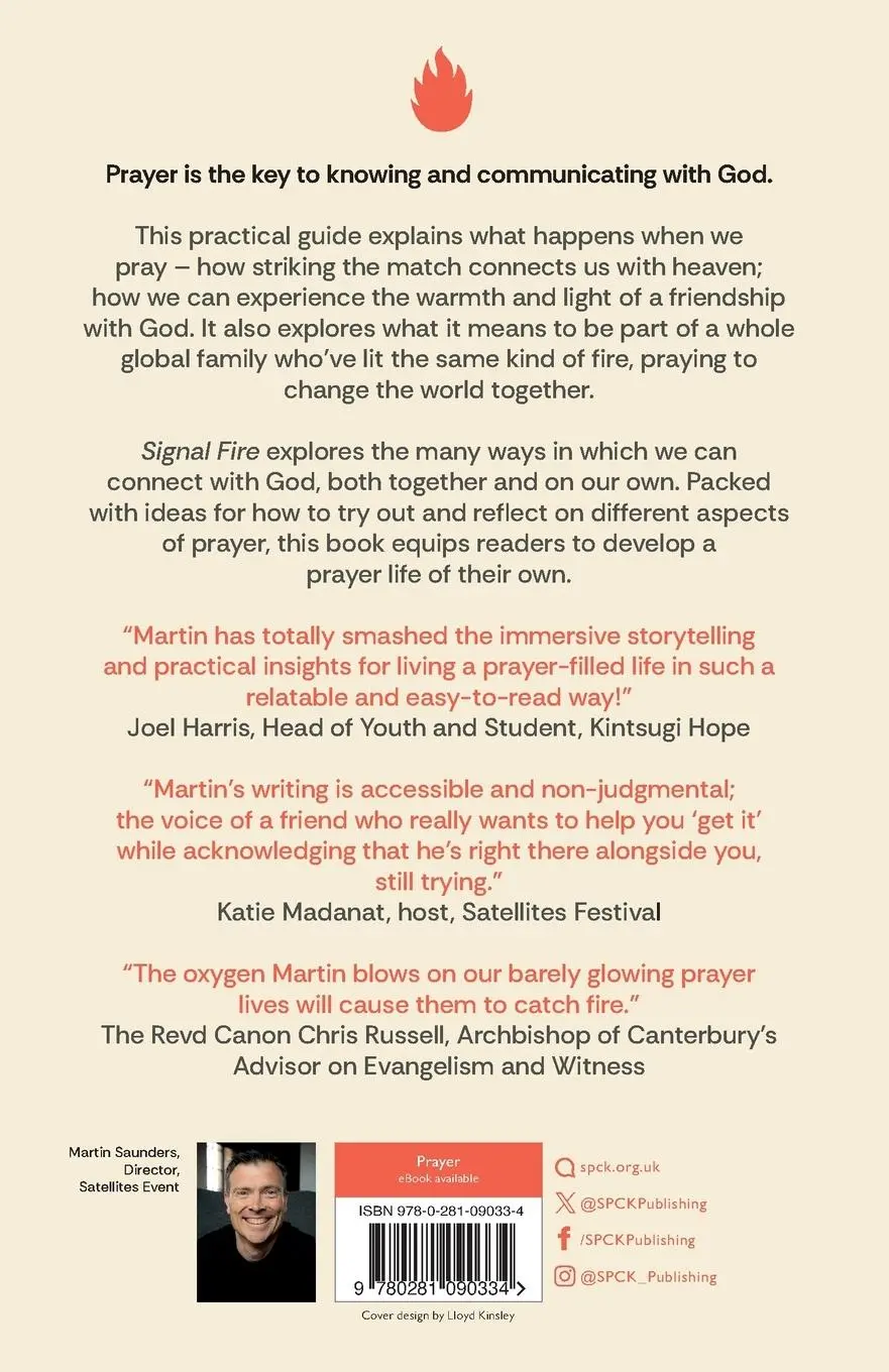 Rückseite: 9780281090334 | Signal Fire | Martin Saunders | Taschenbuch | Englisch | 2024 | SPCK