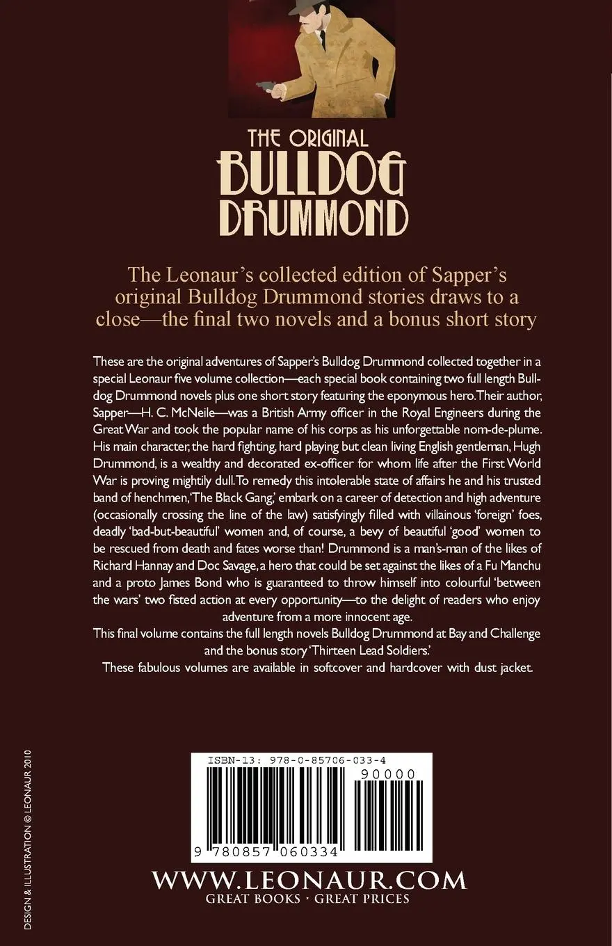 Rückseite: 9780857060334 | The Original Bulldog Drummond | Sapper | Taschenbuch | Englisch | 2010