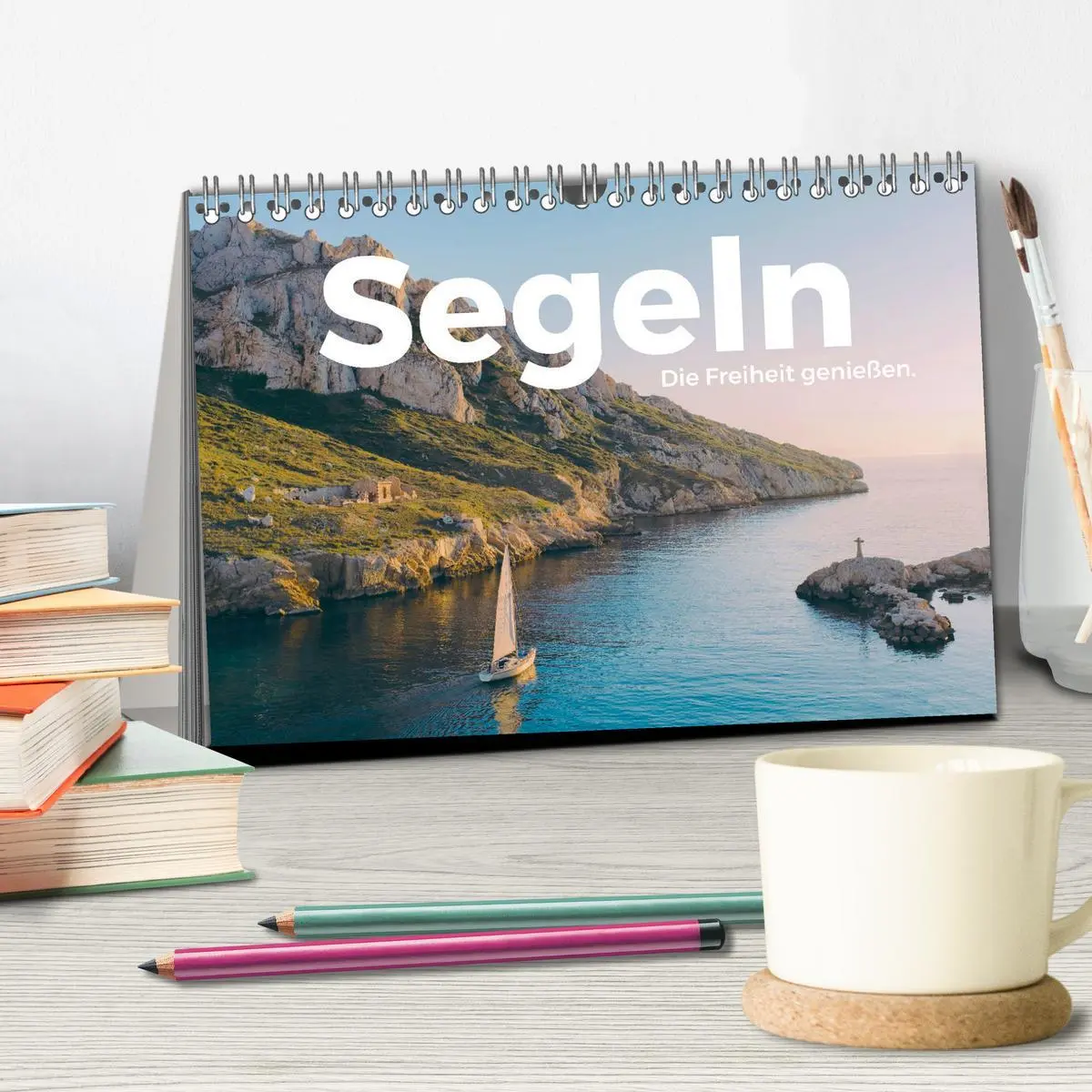 Bild: 9783457560334 | Segeln - Die Freiheit genießen. (Tischkalender 2026 DIN A5 quer),...