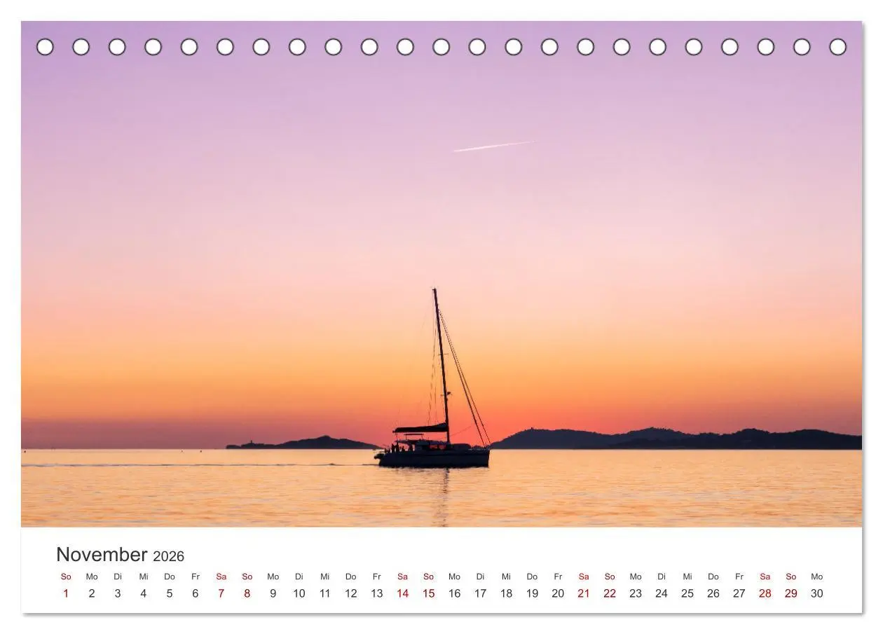 Bild: 9783457560334 | Segeln - Die Freiheit genießen. (Tischkalender 2026 DIN A5 quer),...
