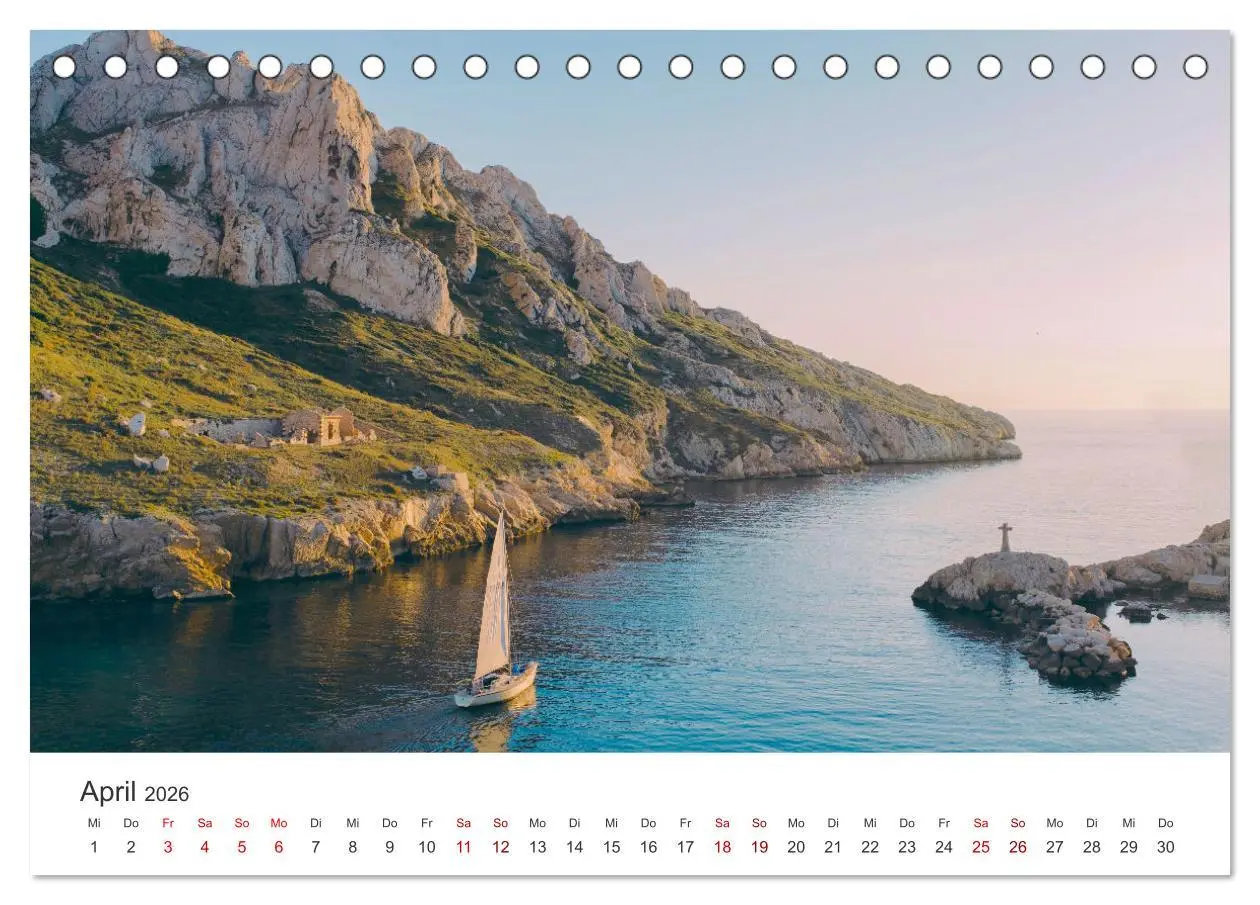 Bild: 9783457560334 | Segeln - Die Freiheit genießen. (Tischkalender 2026 DIN A5 quer),...