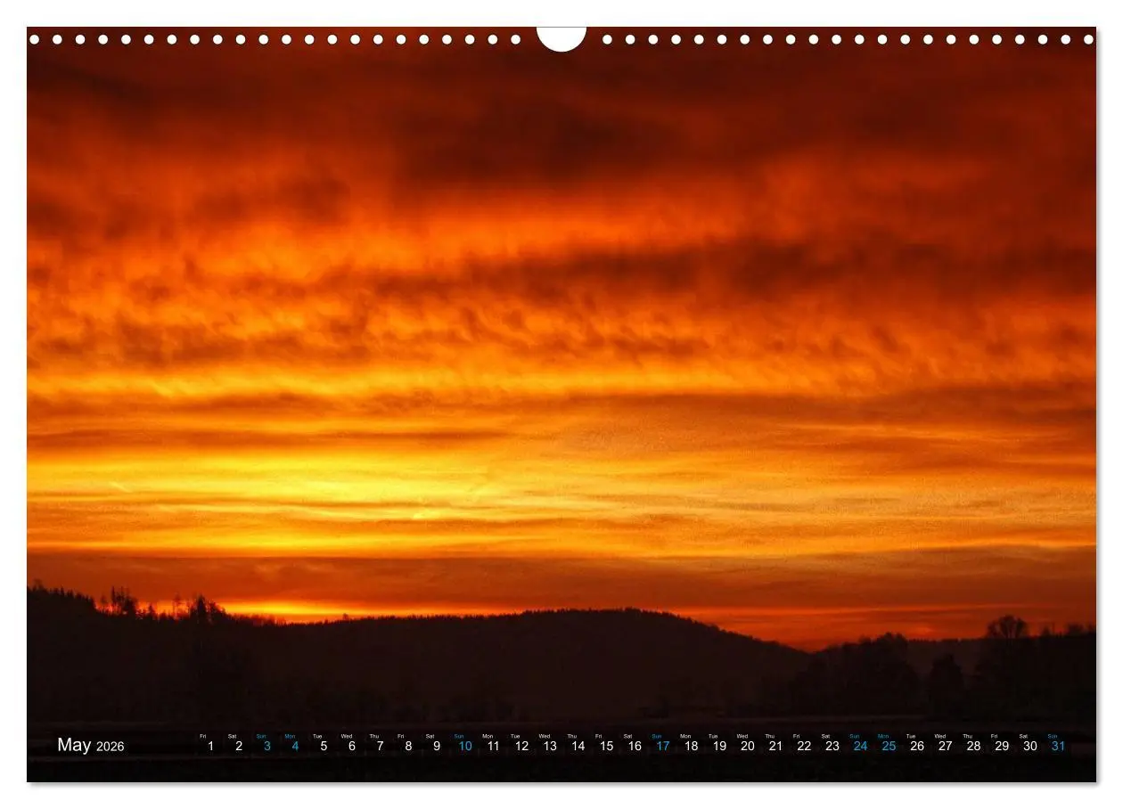 Bild: 9783516580334 | Cloud Appreciation (Wall Calendar 2026 DIN A3 landscape), CALVENDO...