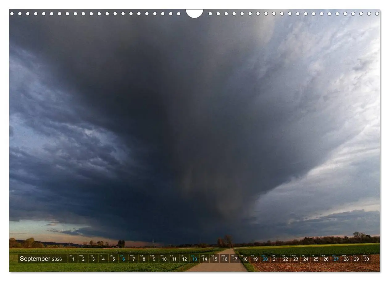 Bild: 9783516580334 | Cloud Appreciation (Wall Calendar 2026 DIN A3 landscape), CALVENDO...