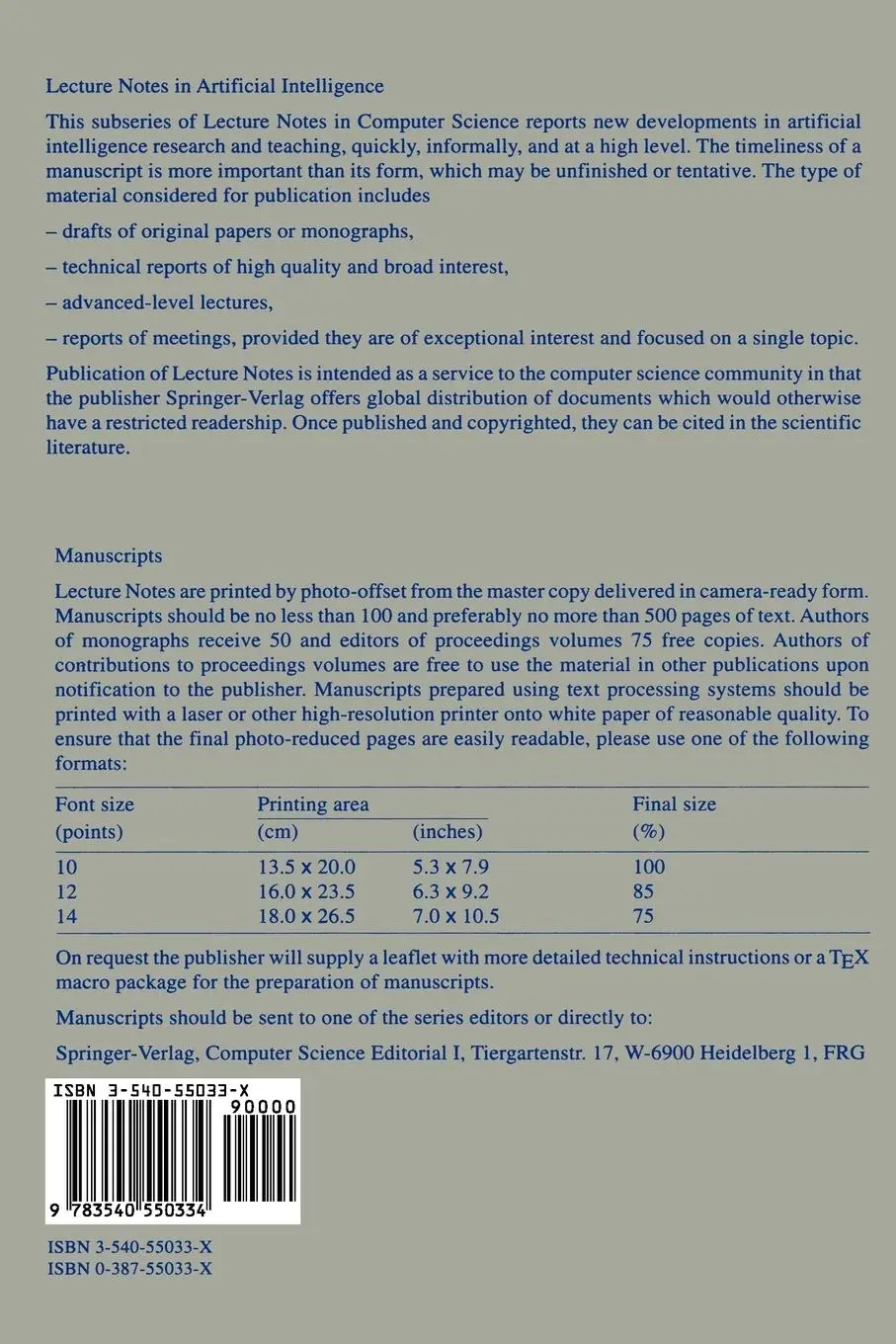 Rückseite: 9783540550334 | Processing Declarative Knowledge | Harold Boley (u. a.) | Taschenbuch