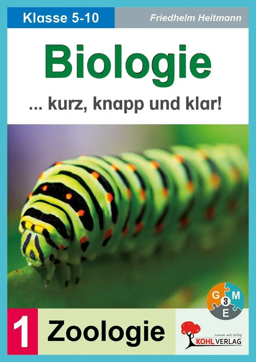 Biologie kurz, knapp und klar! / Band 1: Zoologie - Neuware