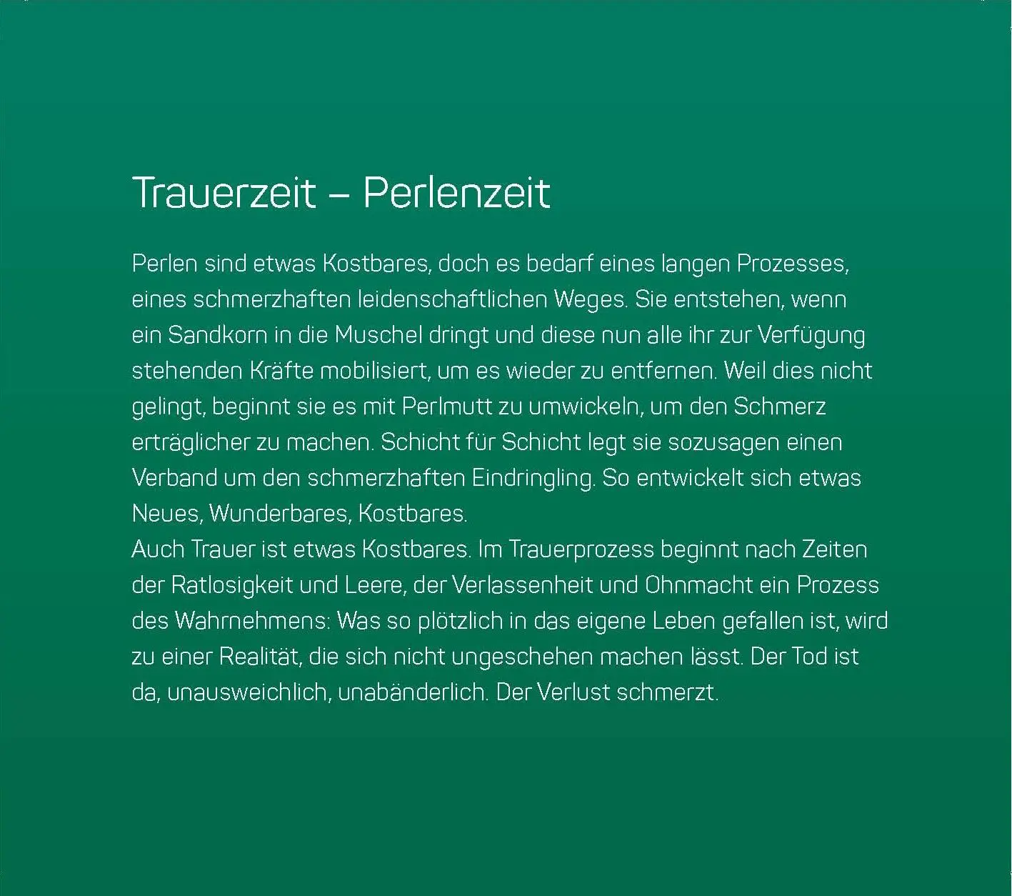 Bild: 9783736500334 | Trauerzeit - Perlenzeit | Rita Schäfer | Buch | 62 S. | Deutsch | 2016