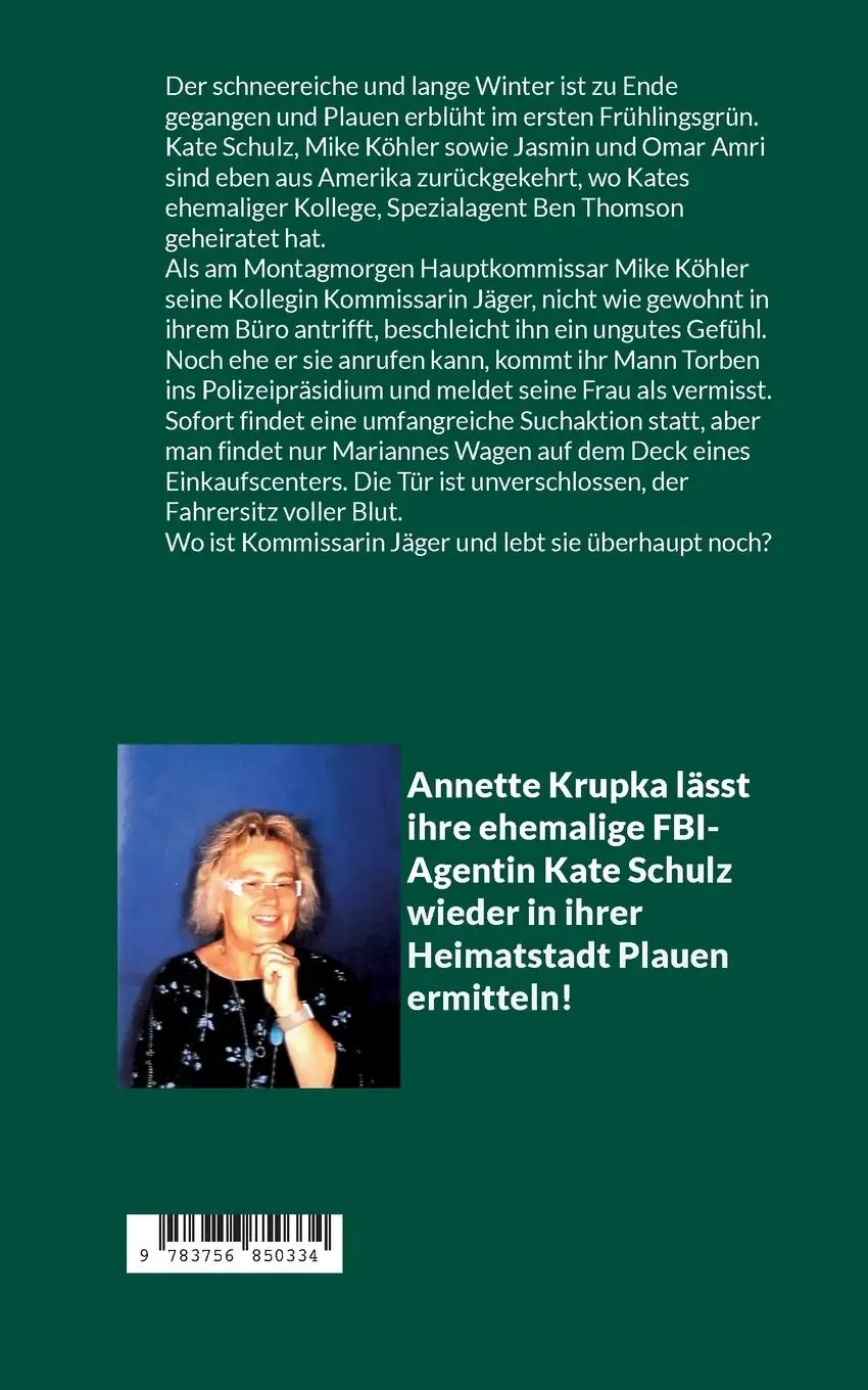 Rückseite: 9783756850334 | Marianne | Siebzehnter Fall für Katherina "Kate" Schulz | Krupka