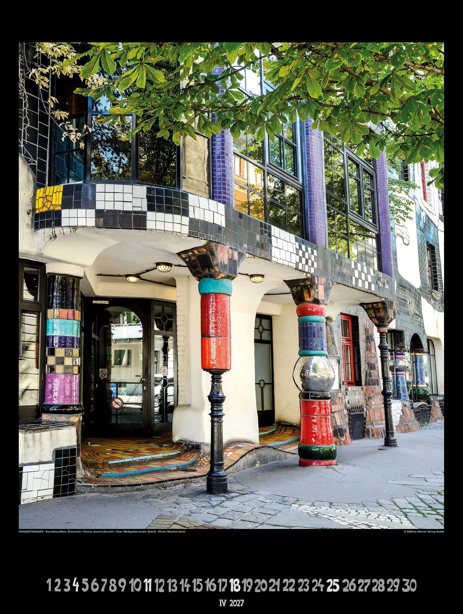 Bild: 9783910430334 | Großer Hundertwasser Architektur Kalender 2027 | Wörner Verlag GmbH