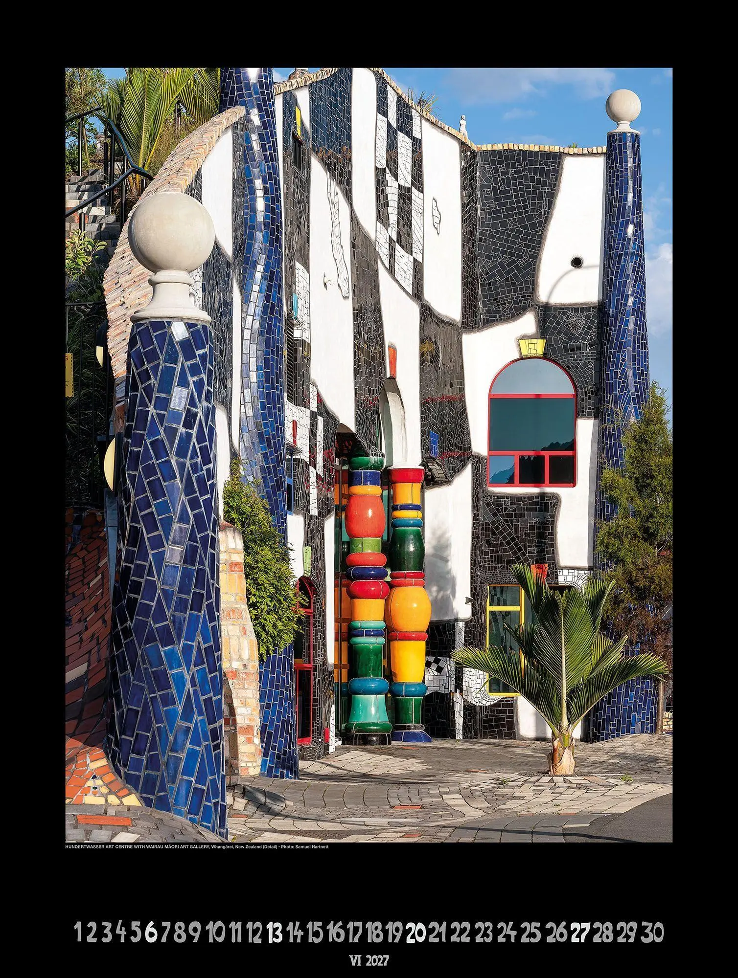 Bild: 9783910430334 | Großer Hundertwasser Architektur Kalender 2027 | Wörner Verlag GmbH