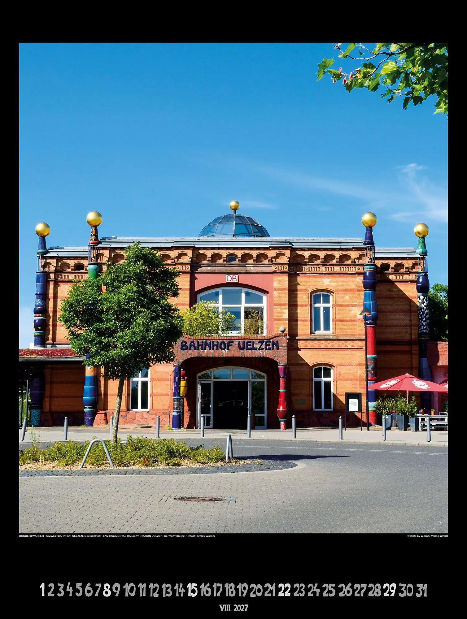 Bild: 9783910430334 | Großer Hundertwasser Architektur Kalender 2027 | Wörner Verlag GmbH