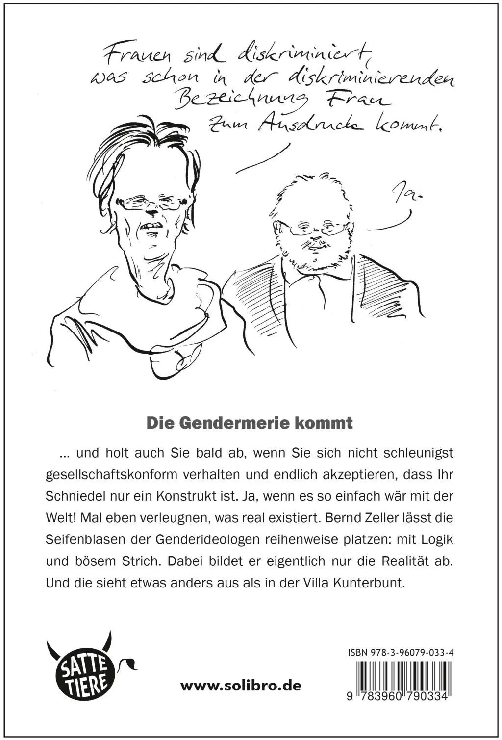 Bild: 9783960790334 | Die Gendermerie kommt | Bernd Zeller | Buch | 68 S. | Deutsch | 2017