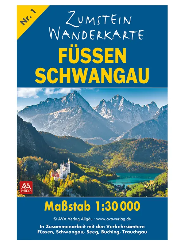 Cover: 9783985160334 | Zumstein Wanderkarte Füssen/Schwangau | AVA-Verlag Allgäu GmbH | 2023