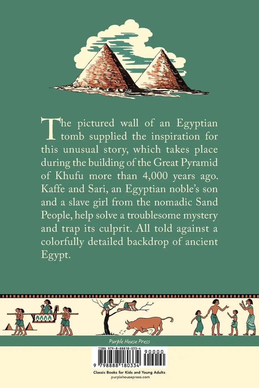 Rückseite: 9798888180334 | Boy of the Pyramids | Ruth Fosdick Jones | Taschenbuch | Englisch
