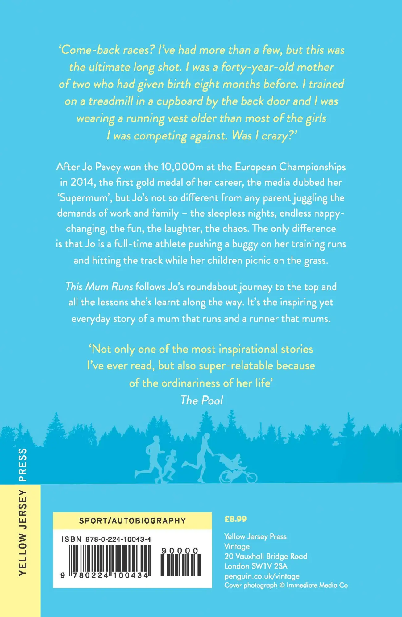 Rückseite: 9780224100434 | This Mum Runs | Jo Pavey | Taschenbuch | Kartoniert / Broschiert